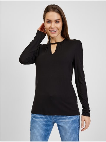 orsay Langarmshirt in Schwarz