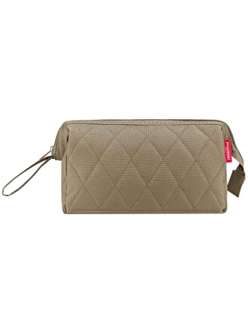 Reisenthel Travelcosmetic Kulturbeutel 26 cm in rhombus olive