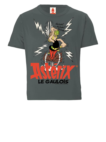 Logoshirt T-Shirt Asterix le Gaulois in grau