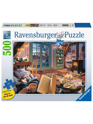 Ravensburger Ravensburger Puzzle 500 Teile Gemütliche Leseecke in bunt