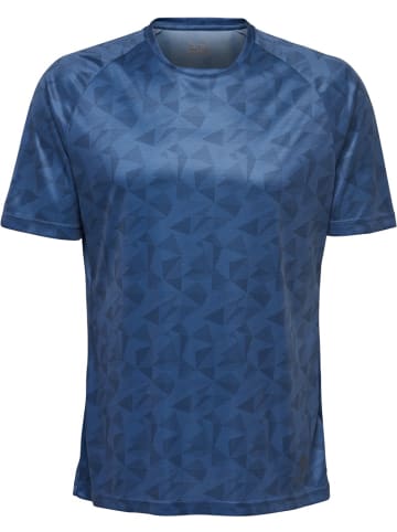 Hummel T-Shirt "Active Poly Jersey S/S" in Blau
