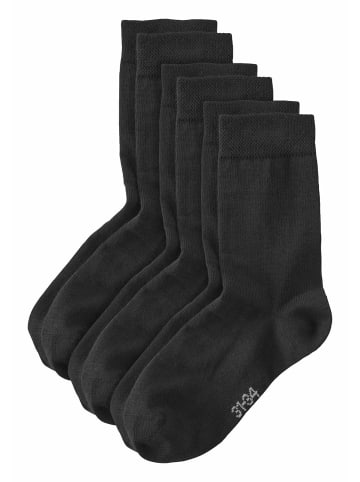 Hessnatur Socke in schwarz
