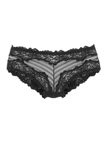 PETITE FLEUR GOLD Tangaslip in schwarz