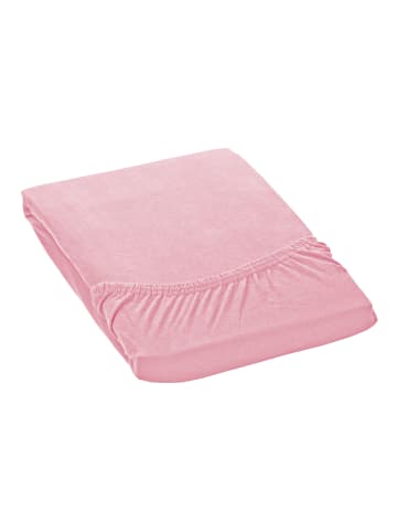 GMD Living Jersey Spannbettlaken JANNEBY für Babybett in Rosa