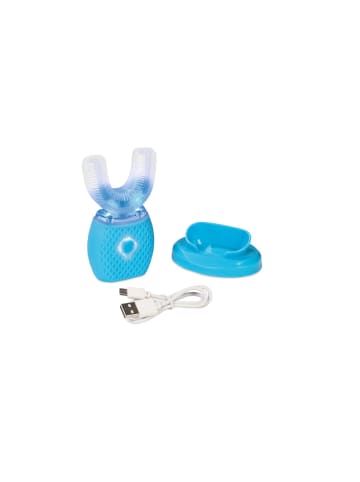 VITALmaxx Schall-Zahnbürste 360° automatisch 2.0 3,7V weiß/türkis Weiß