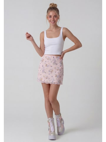 myMo Women Skirt in light rose multicolor