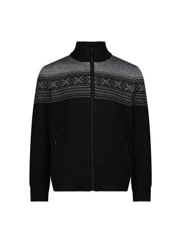 cmp Strickjacke in nero