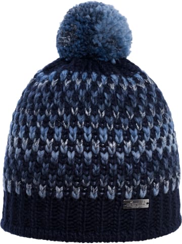 Eisglut Strickmütze in blau