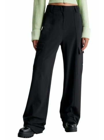 Calvin Klein Stoffhose für Damen in Schwarz