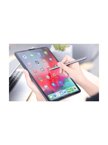 Wisam® Stylus-Stift für präzises Schreiben und Zeichnen Tablets & Smartphones weiß