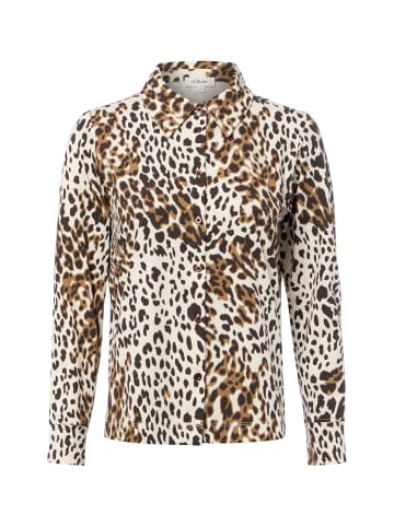 s.Oliver Bluse in schoko ecru - 0001