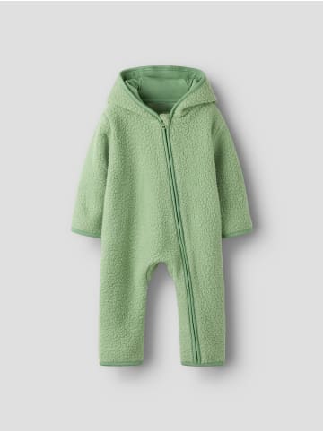 name it Teddy Jumpsuit Nbnolane Wagenanzug in basil