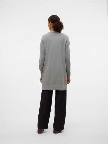 Vero Moda Strickjacke in Medium Grey Melange