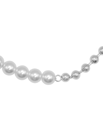 Steel_Art Perlenkette für Herren Timur silberfarben poliert in Silberfarben Poliert