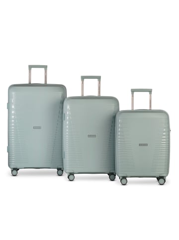 Worldpack Havanna 4 Rollen Kofferset 3-teilig taubenblau