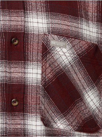 s.Oliver Hemd in bordeaux weiß