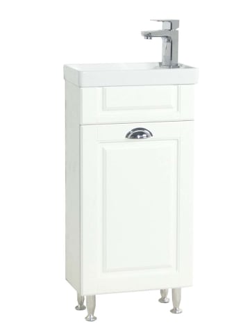 ebuy24 Waschbeckenunterschrank CasaloM Weiß 41 x 22 cm