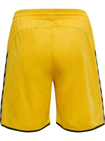 Hummel Hummel Shorts Hmlauthentic Multisport Herren Feuchtigkeitsabsorbierenden Leichte Design in SPORTS YELLOW/BLACK