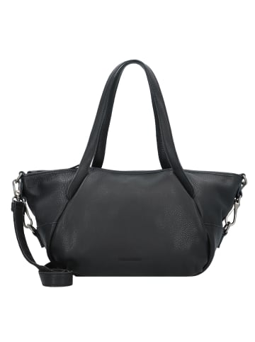 FREDs BRUDER Leia Schultertasche Leder 34 cm in black