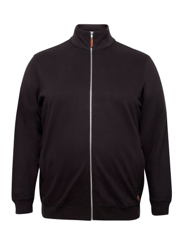 BLEND Sweatjacke BHAlio BT 20715380 ME Sweatjacke mit hochschließendem Kragen in nachtschwarz