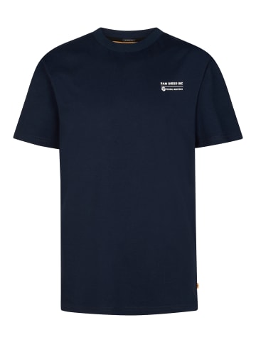Petrol Industries Bedrucktes T?Shirt Bala in Blau