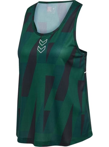 Hummel Sportshirt "Hmlcourt" in Grün