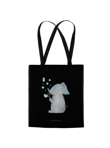 Mr. & Mrs. Panda uni tasche Elefant Seifenblasen ohne Spruch in Schwarz