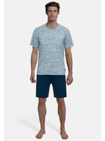 Tom Tailor Shorty Kilkenny in blau-mittel-melange