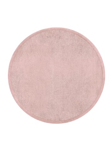 KADIMA DESIGN Hochflor Teppich waschmaschinenwaschbar Unifarben  Schlafzimmer in Pink