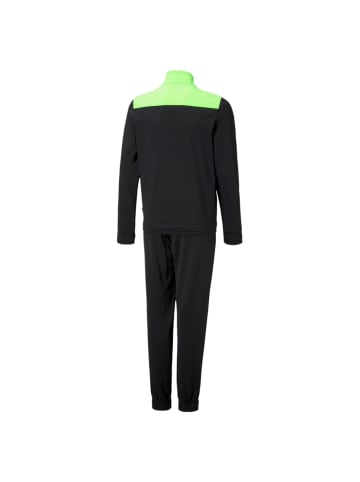 Puma Trainingsanzug Colorblock Poly Suit CL B in grün