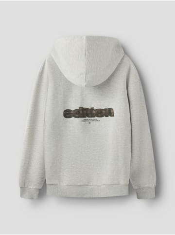 name it Hoodie in Light Grey Melange1