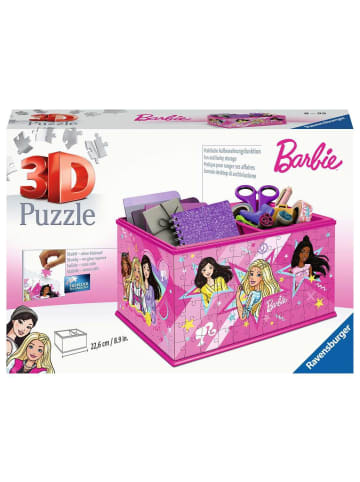 Ravensburger Konstruktionsspiel Puzzle 216 Teile 3D Puzzle Aufbewahrungsbox Barbie 8-99 Jahre in bunt
