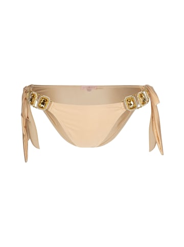 Moda Minx Bikini Hose Boujee seitlich gebunden in Champagne