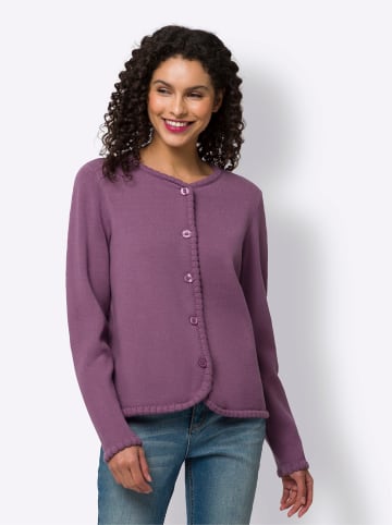 Heine Strickjacke in violett