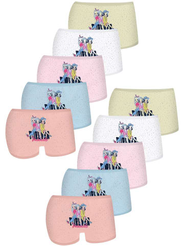 LOREZA 10er Set Pantys - Girls - Bunt