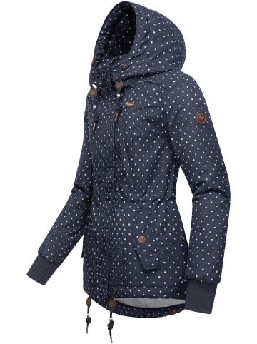 ragwear Winterjacke Danka Dots Intl. in Navy22