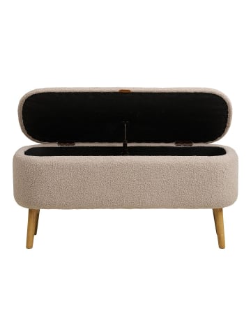 ebuy24 Sitzbank Elsa Beige 37 x 95 cm