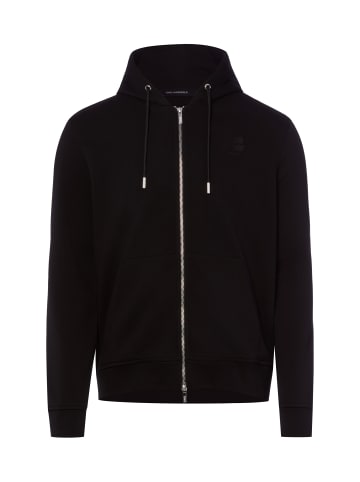 Karl Lagerfeld Kapuzenjacke in schwarz - 0001