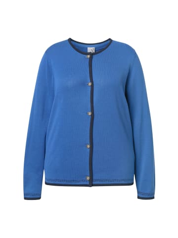 Ulla Popken Strickjacke in kornblumenblau