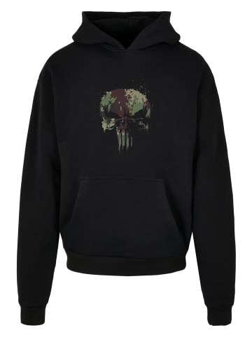 F4NT4STIC Ultra Heavy Hoodie Marvel Punisher TV Camo Skull in schwarz