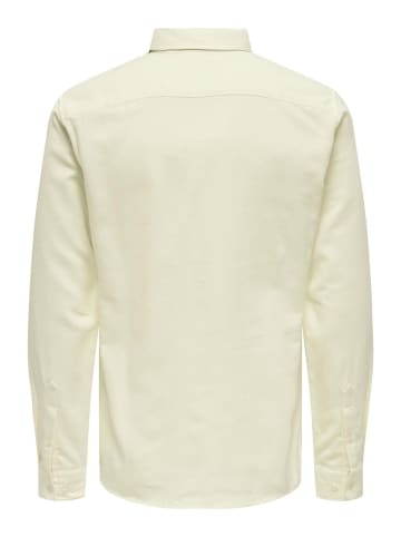 ONLY & SONS Hemd in Antique White