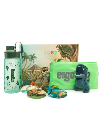 Ergobag Zubehör Geschenkbox 5 tlg in Dinosaurier