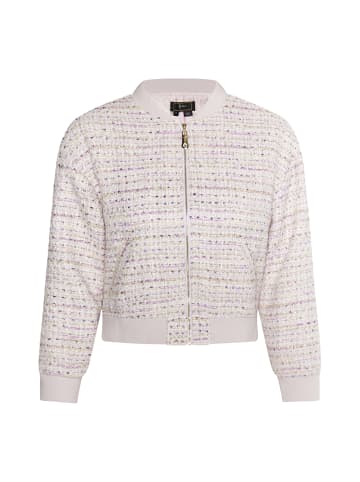 faina Bouclé Blouson in Lavendel Mehrfarbig