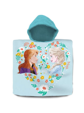 Kids Licensing Poncho Baumwolle Disney Frozen Kinder-Handtuch Elsa Anna 3 Jahre