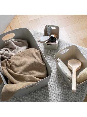 koziol BOXXX M - Aufbewahrungsbox 3,5l Set in recycled desert sand