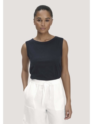 Hessnatur Jersey Top in marine
