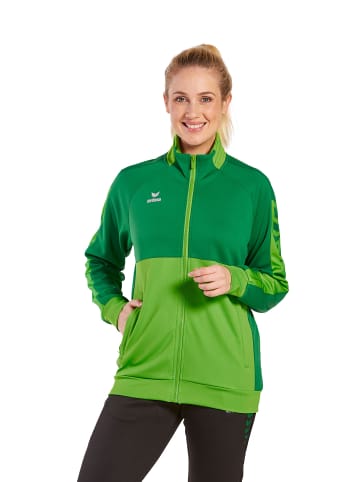 erima Six Wings Worker Jacke, Trainingsjacke in green/smaragd