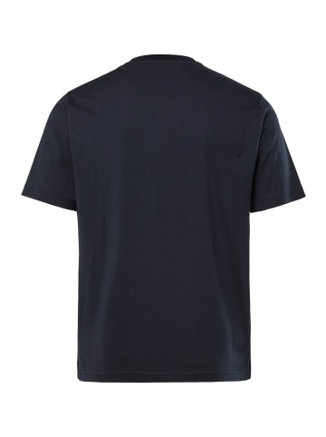 Men Plus Kurzarm T-Shirt in navy blau