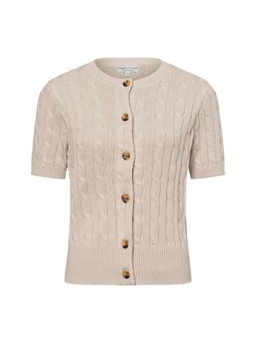 Marie Lund Strickjacke in kitt - 0002