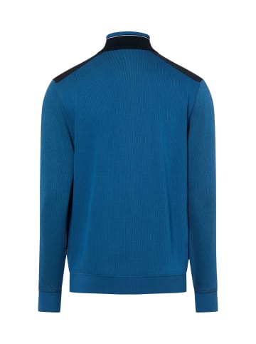 Bugatti Sweatjacke in blau schwarz - 0003